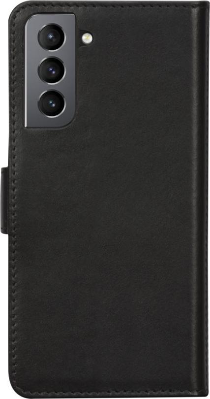 dbramante1928 Lynge - Flip case for mobile phone - grained leather - black - for Samsung Galaxy S21+ 5 G (LYSPGTBL1241)