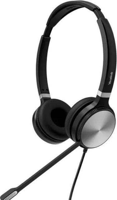 Yealink YHS36 E2 Dual Headset Noise-Cancelling QD-to-RJ9 Black