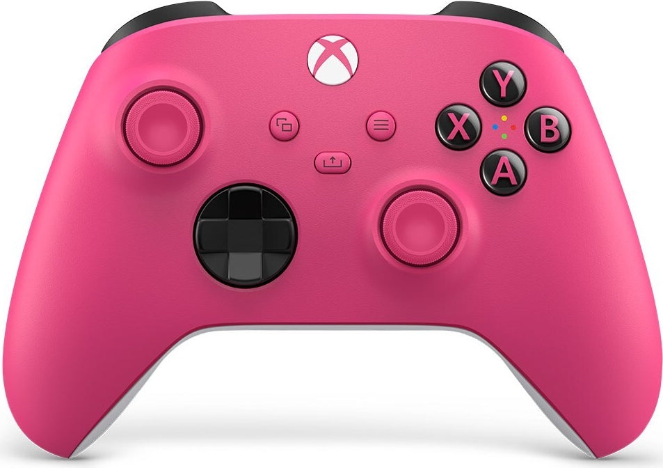 Microsoft Xbox Wireless Controller - Game Pad - Deep Pink - for PC, Xbox Series X/S, Xbox One, Android, iOS - Model EP2-29912