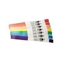 Zebra Z-Band Fun Wristband Labels Blue 25.4 x 254 mm 350 Labels for Zebra HC100 Patient I.D. Solution 10012713-3K