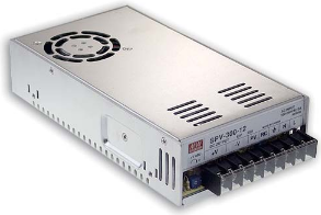 Mean Well SPV-300-24 - 88-264V - 3.6A/115VAC - 1.8A/230VAC - Active Power Supply