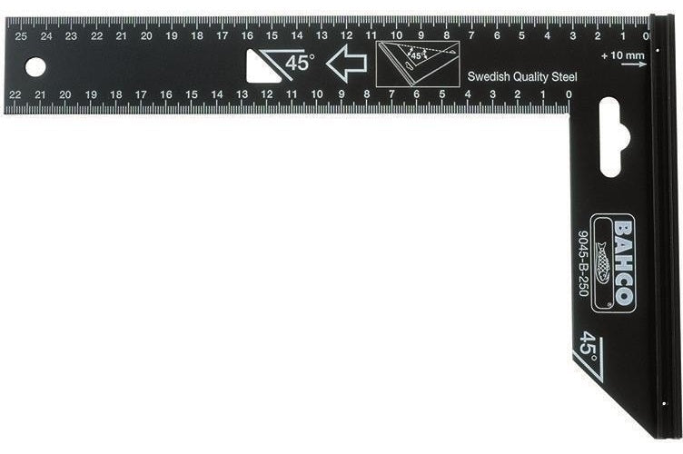 Bahco 9045-B-200 Präzisions-Stahlwinkel 200 mm (9045-B-200) afbeelding 1