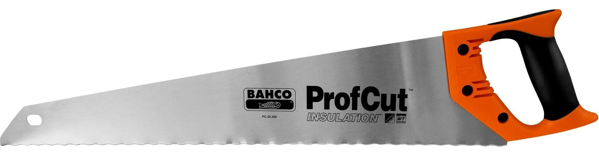 Bahco PC-22-INS. Produkttyp: Feinsäge, Produktfarbe: Schwarz, Rot, Edelstahl, Handgrifffarbe: Schwarz, Rot. Klingenlänge: 55 cm, Gewicht: 420 g (PC-22-INS) afbeelding 1