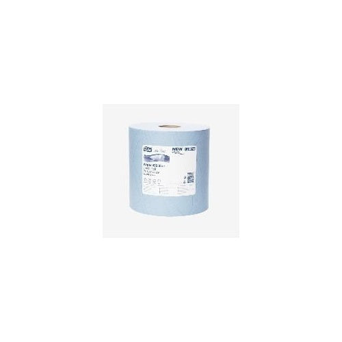 SCA Hygiene Products Tork Putztuch 130052 2lagig 23,5cmx255m 750Bl. bl 2 Rl./Pack. afbeelding 1