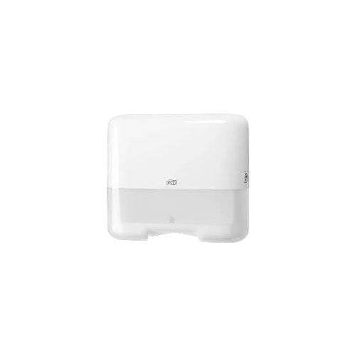 TORK Papierhandtuchspender Classic Box Mini - Kunststoff - 300 Tücher - Zick-Zack- und Lagenfalzhandtücher (553100) afbeelding 1