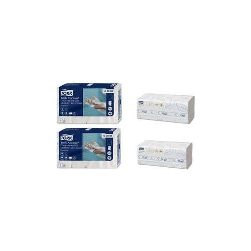 TORK Papierhandtücher 100888 Xpress H2 Premium Interfold-Falzung 2-lagig 2.040 (100888) afbeelding 1