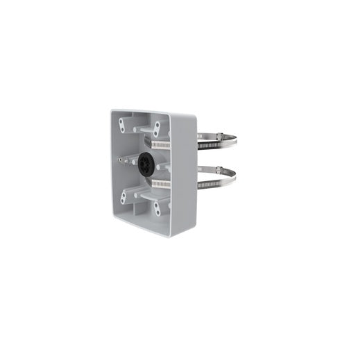 AXIS T91B57 - Pole mount kit - Pfosten montierbar - Innenbereich, Außenbereich - weiß - für AXIS A9188-VE, T91G61, T91H61, T98A15-VE, T98A16-VE, T98A17-VE, T98A18-VE (01470-001) afbeelding 1