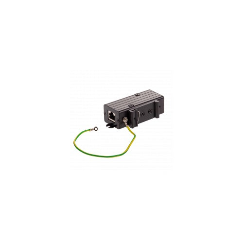 AXIS TU8001 - PoE-Überspannungsschutz (DIN-Schienenmontage möglich) - Schwarz - für AXIS M3057, M3077, P3255, Q1951, Q1952, Q3819, Q6075, Q6135, Q6315, Q8752, Q60 Series (02315-001) afbeelding 1