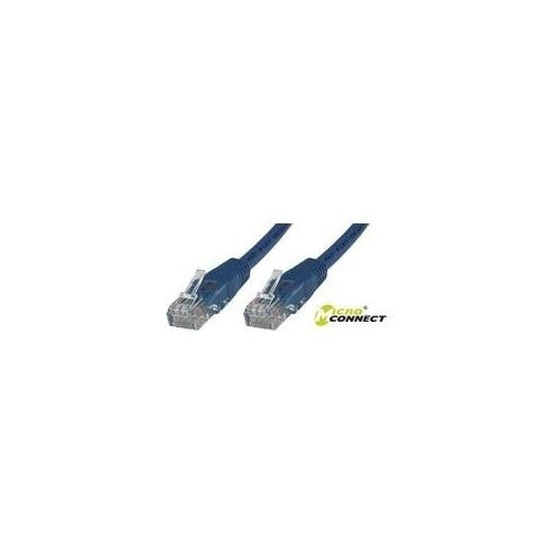 MicroConnect - Netzwerkkabel - RJ-45 (M) zu RJ-45 (M) - 10 m - UTP - CAT 6 - halogenfrei - Blau afbeelding 1
