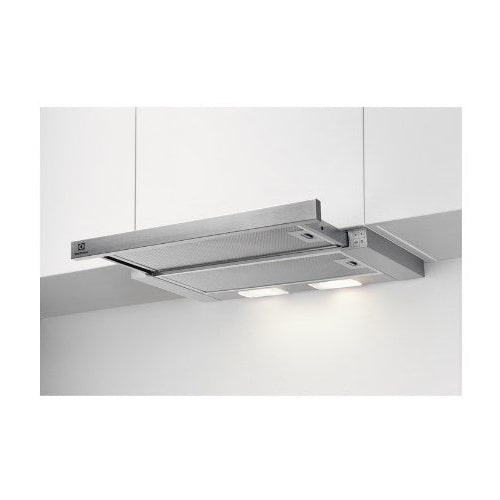 Electrolux LFP326S cooker hood Semi built-in (pull out) Grey 410 m3/h C - 7332543828081 - image 1