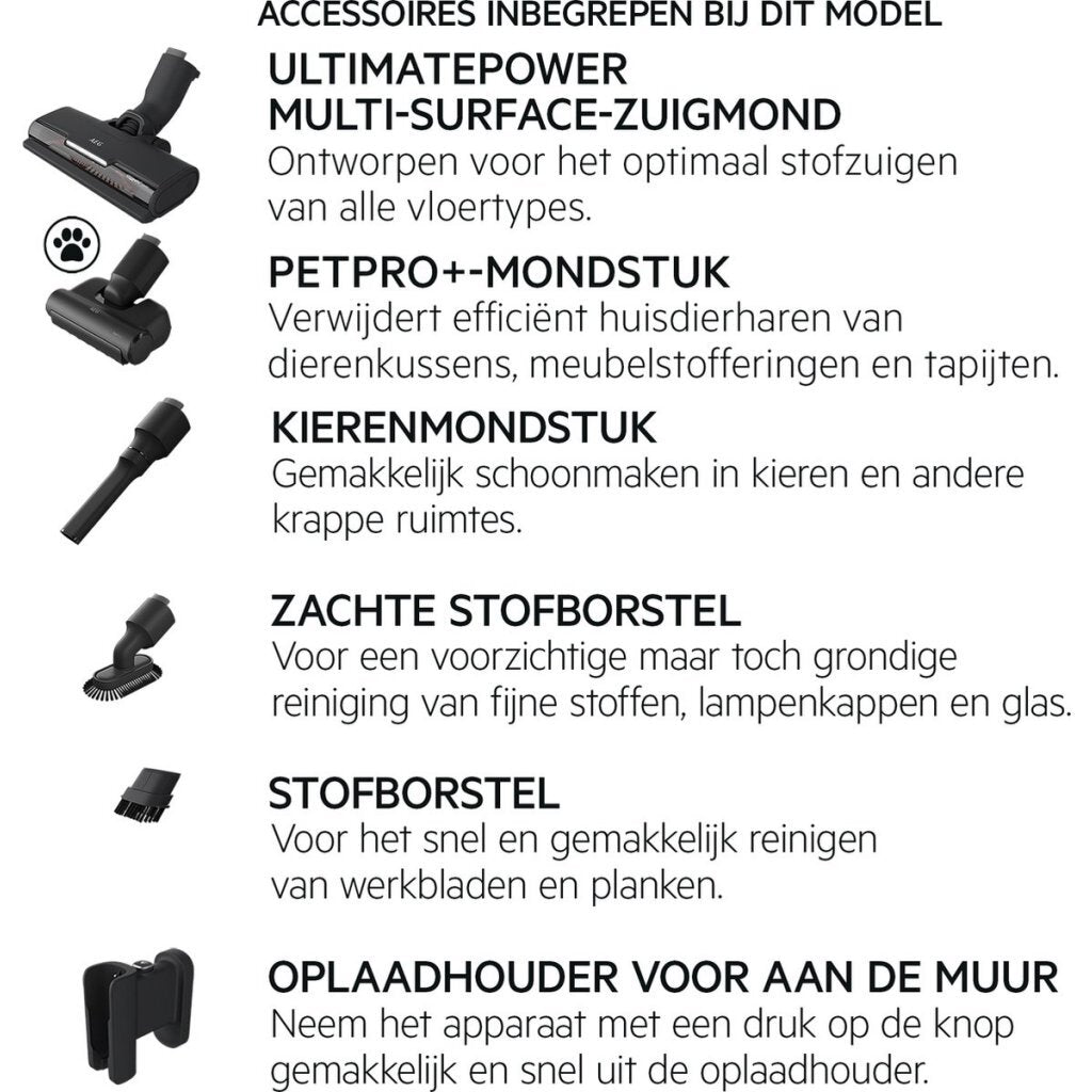 AEG AP71AB14UG Cordless Stick Vacuum Cleaner Grey/Black