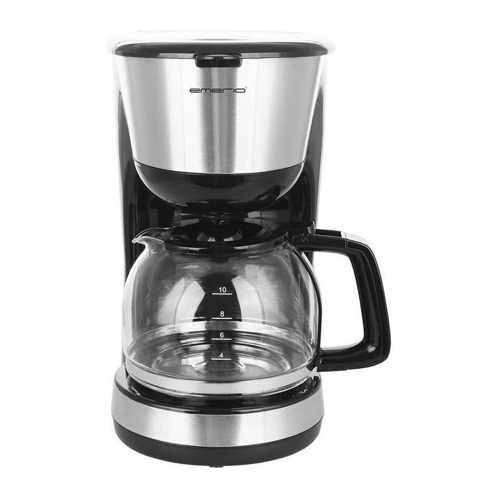 Emerio CME-122933 Coffee Maker Stainless Steel/Black - 1000W, 1.25 L Capacity