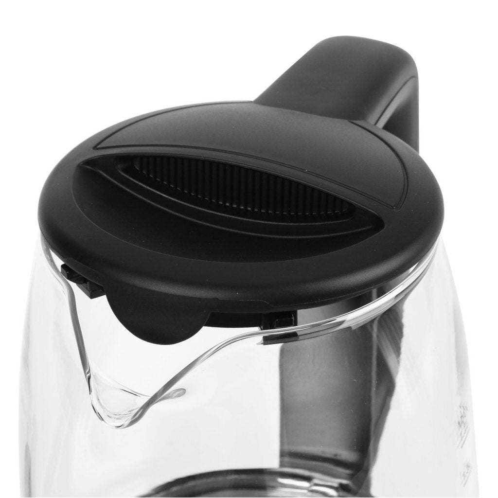 Emerio Glass Kettle 1.7 L 2200W Stainless Steel/Black WK-130126