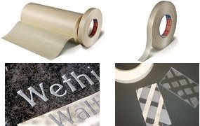 tesa Krepp 4432 Paper Masking Tape 50 mm x 50 m for Sandblasting 04432-00151-00
