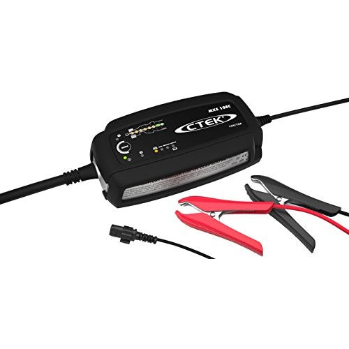 Ctek MXS 10EC - 220 - 240 V - 50/60 Hz - Ladend - Ja - IP64 - Schwarz - Silber (40-095) afbeelding 4