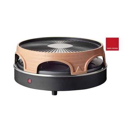 Kombi-Pizza Ofen Pizzarette Raclette Grill 6 Pers. (PO-113255.4) afbeelding 1
