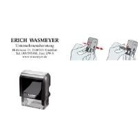 Trodat Printy 4.0 Text Stamping Machine - 4912 - Black - Includes Voucher for Personalized Stamp (44085)
