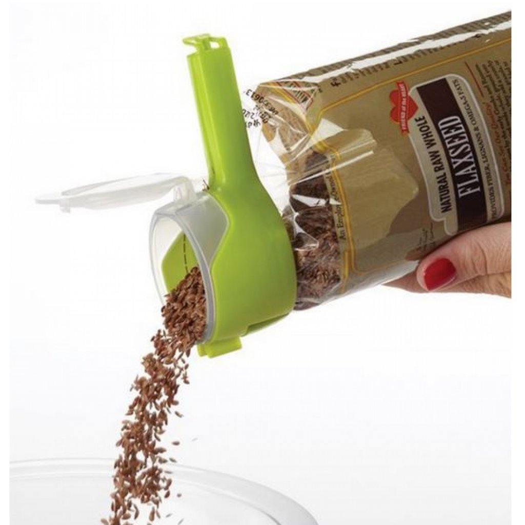 Kitchen Basics Twixit Bag Sealer 2 Pieces with Dosing Cap