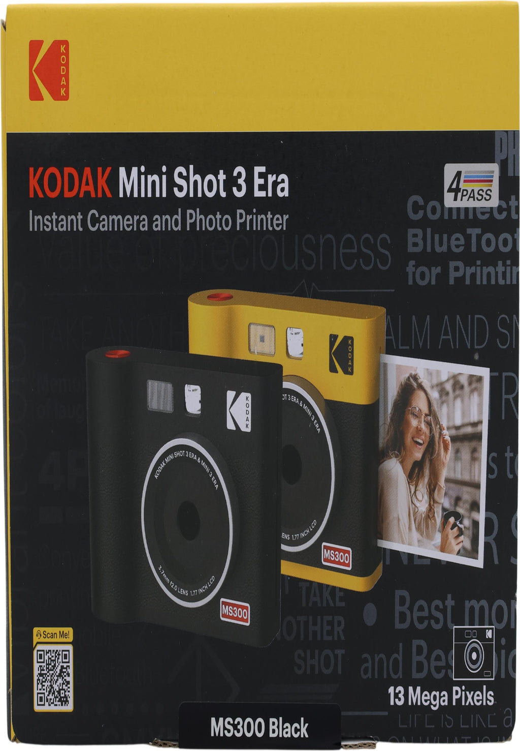 Kodak Instant Camera Mini 3 Era - KOCAMMS300B