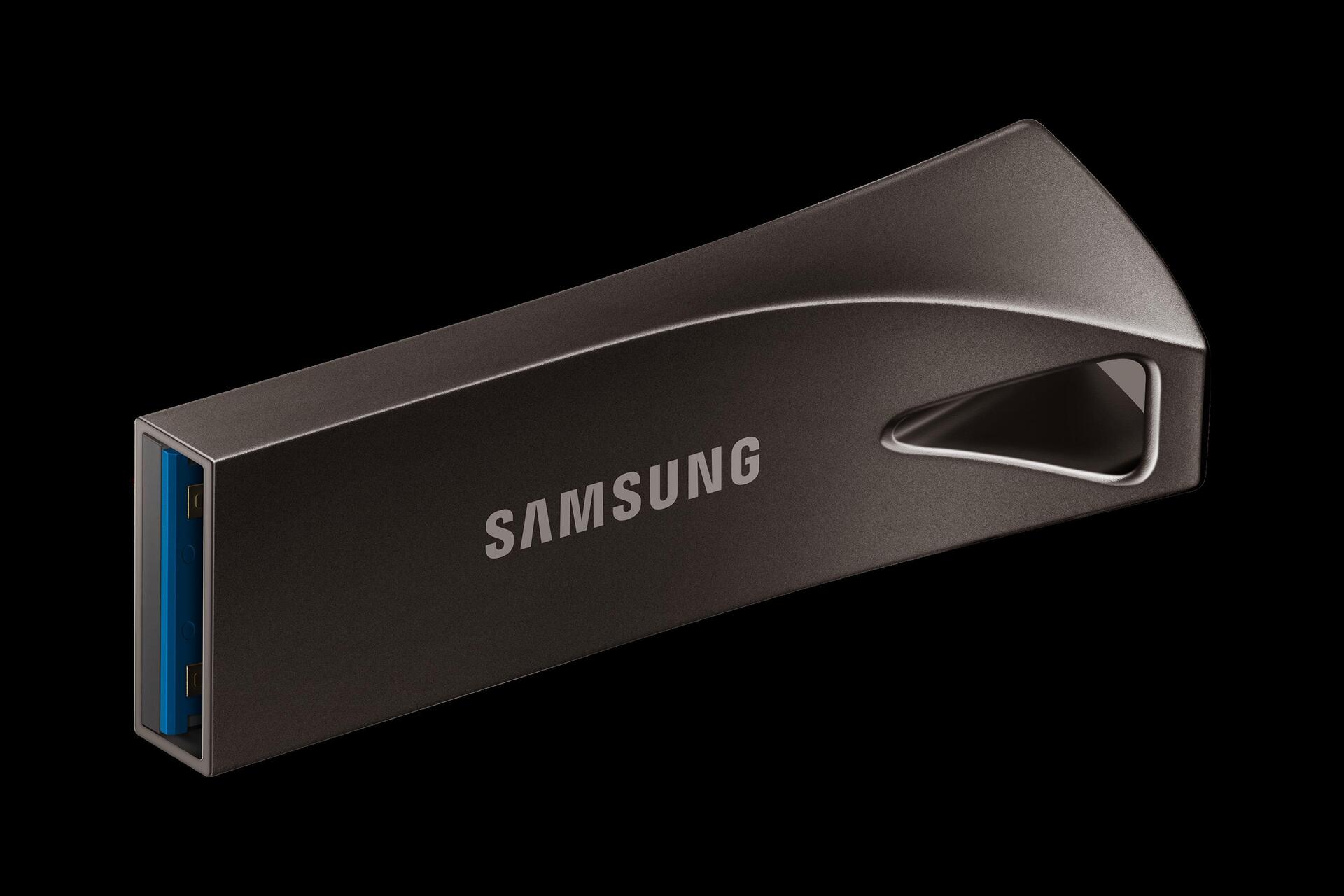 Samsung BAR Plus USB Flash Drive MUF-64BE4 - 64GB - USB 3.1 Gen 1 - Titan Gray