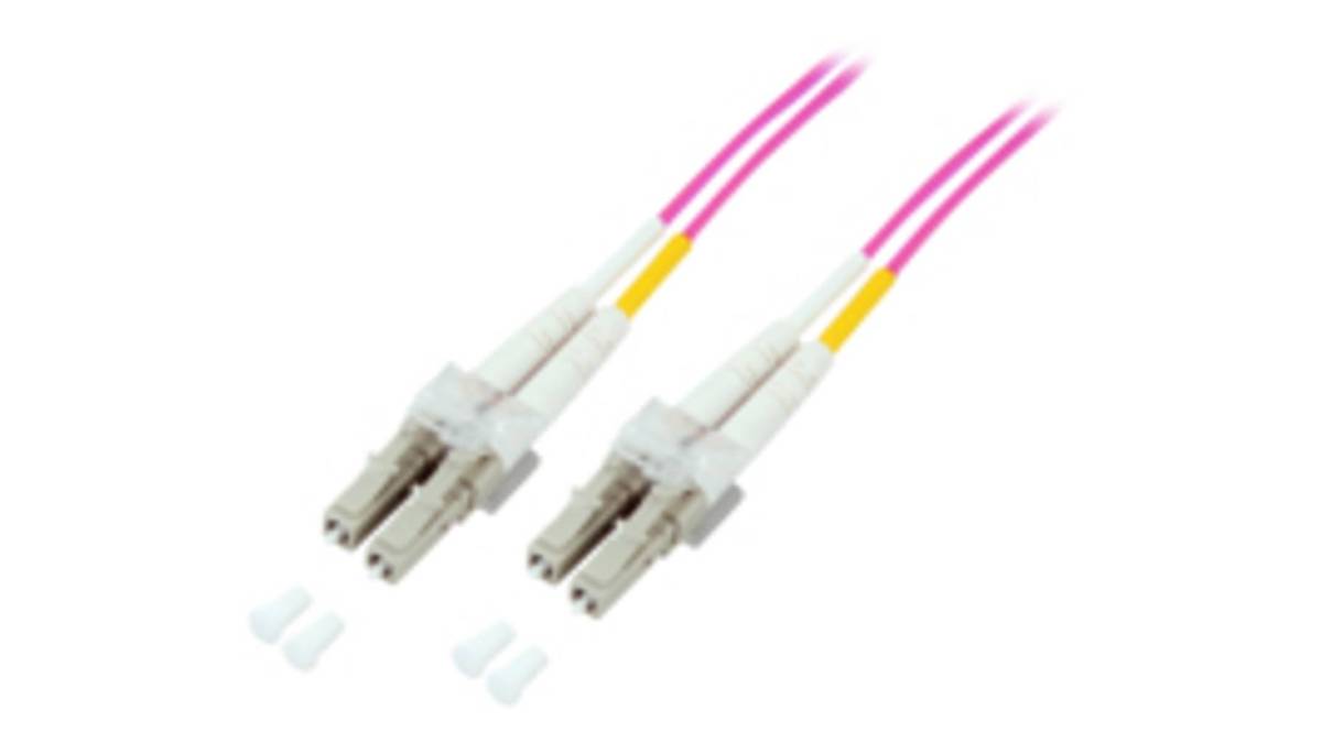 EFB-Elektronik Duplex Jumper LC-LC 50/125µ OM4 LSZH Erika Violet 2.0 mm 25 m O0319.25