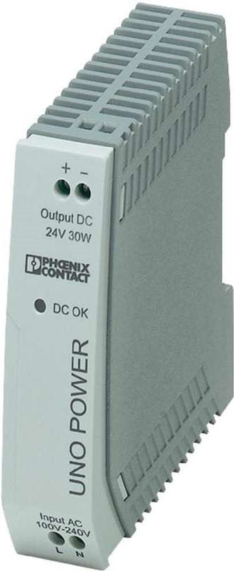 Phoenix Contact UNO POWER 30 W DIN Rail Power Supply 85-264 V