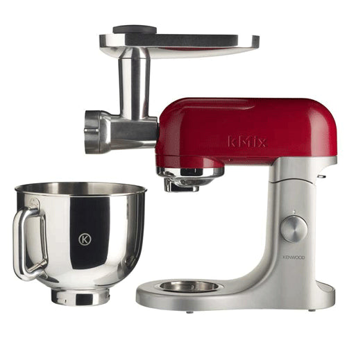 KENWOOD Meat Grinder Attachment KAX950ME - 130 kg/h Capacity - 3 Steel Grinding Plates 130kg/h