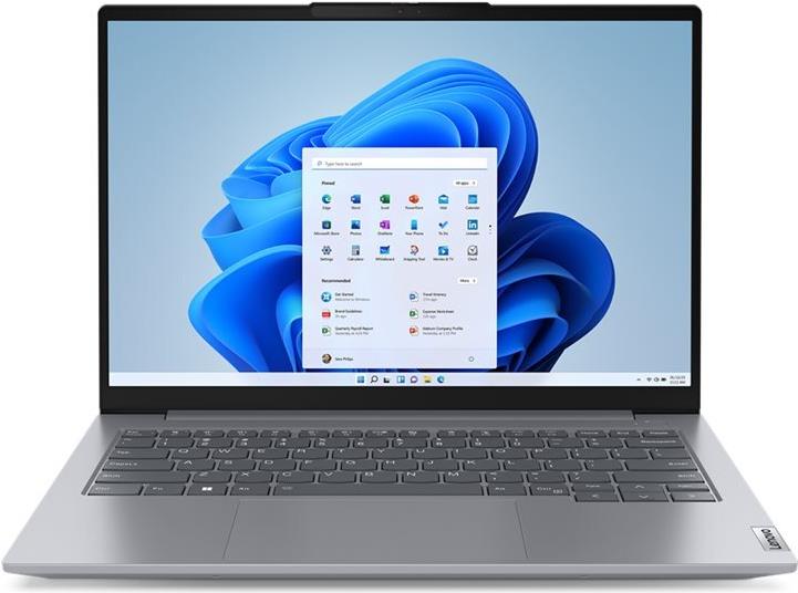 Lenovo ThinkBook 14 G6 IRL 21KG - Intel Core i5 1335U / 1.3 GHz - Win 11 Pro - Intel Iris Xe Graphics - 16GB RAM - 512GB SSD NVMe - 35.6 cm (14") IPS 1920 x 1200 - Wi-Fi 6 - Dual Tone Arctic Gray - Keyboard: German - with 1 year Lenovo Premier Support