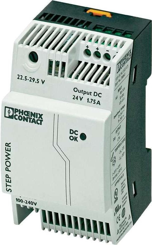 Phoenix Contact 2868648 Switched Mode DIN Rail Power Supply 100-240V