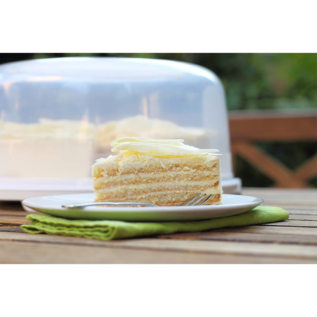 Rotho Fresh Cake Box Cool & White