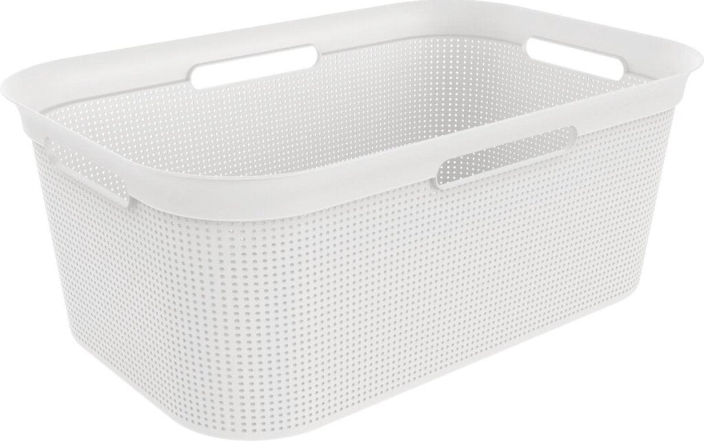 Rotho Brisen Flexible Laundry Basket 41 L White