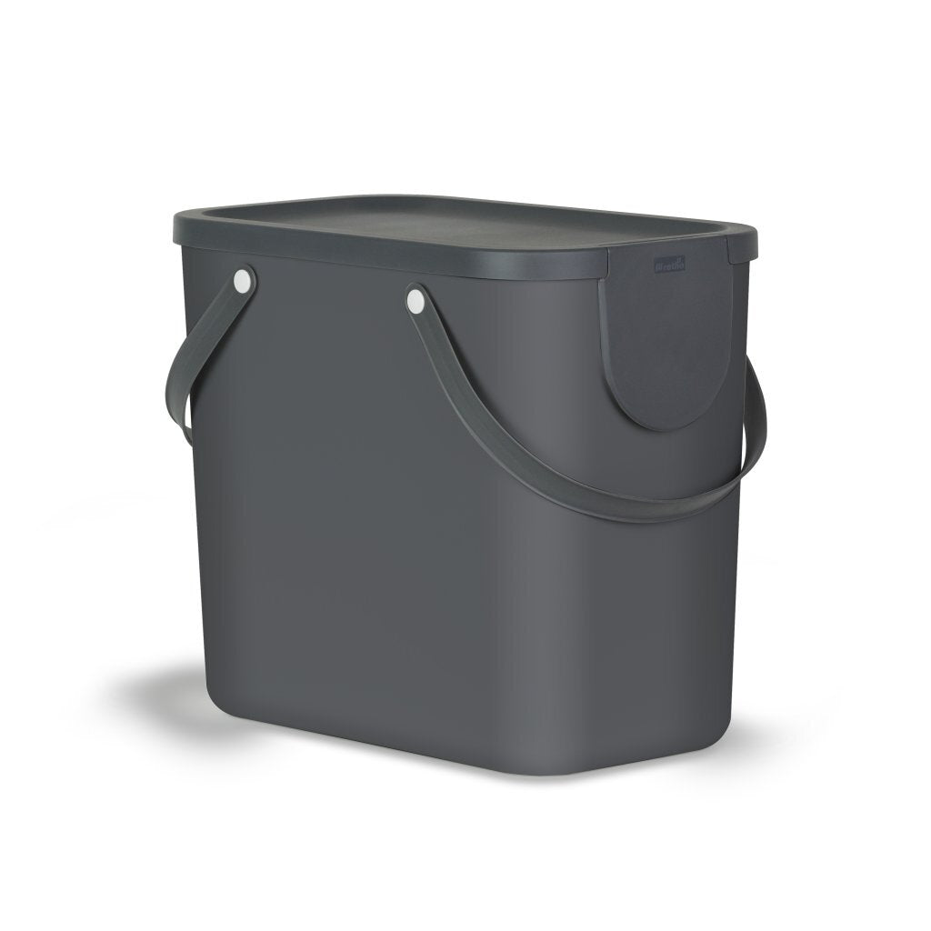 Rotho Albula Waste Separation Bin 25 L Anthracite