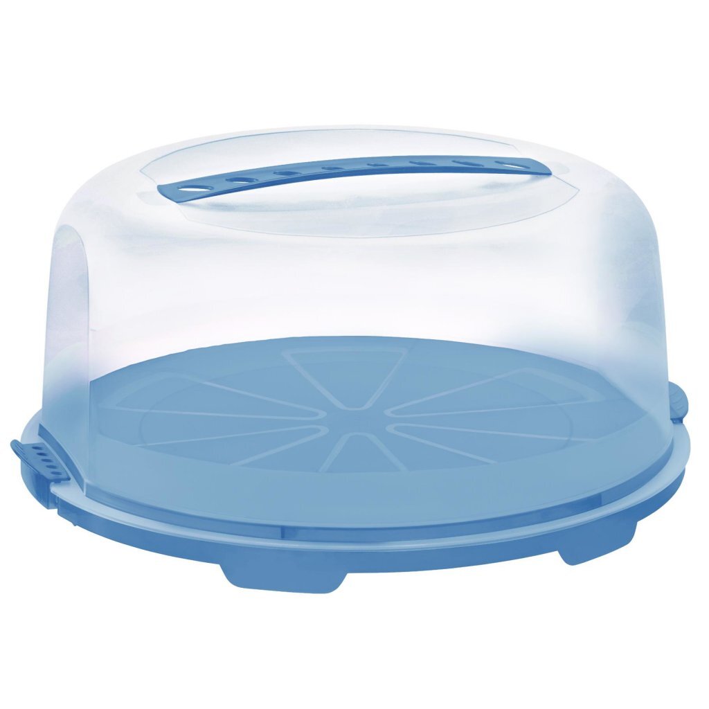 Rotho Fresh Cake Box 34.5x35.5x16.5 cm Horizon Blue/Transparent