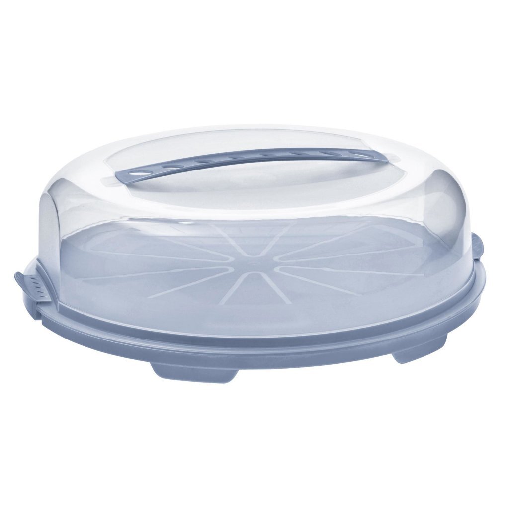 Rotho Fresh Cake Box 34.5x35.5x11.6 cm Horizon Blue/Transparent