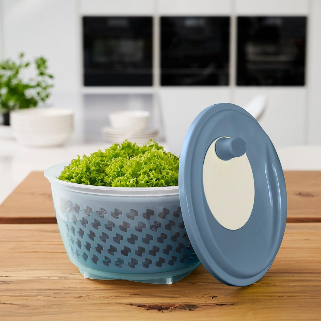 Rotho Fresh Salad Spinner 4.5 L Horizon Blue/Transparent