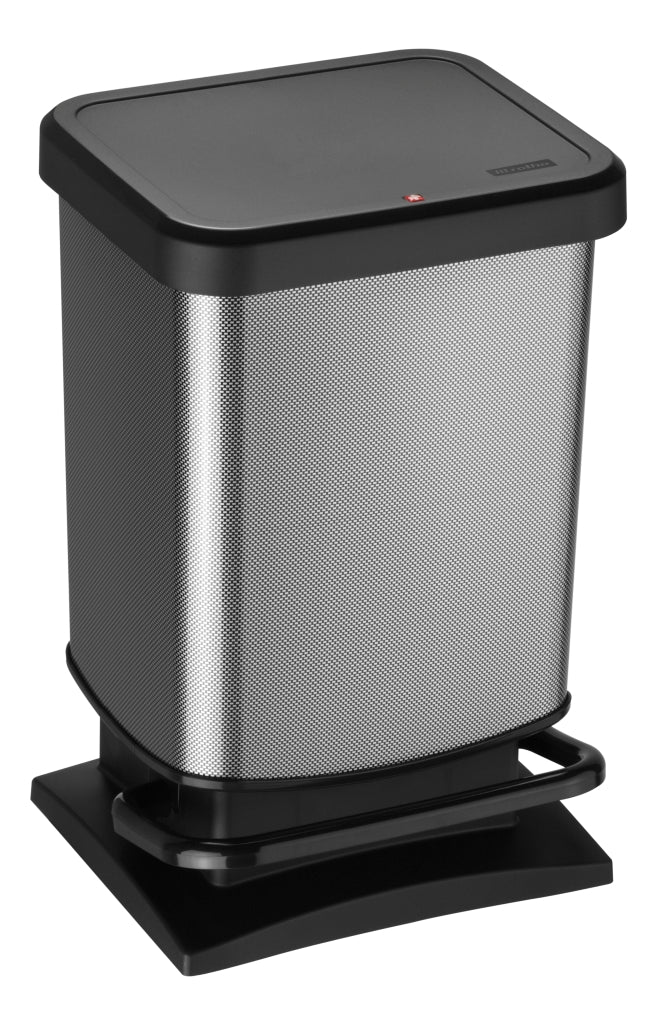 Rotho Paso Pedal Bin 20 L Carbon Metallic