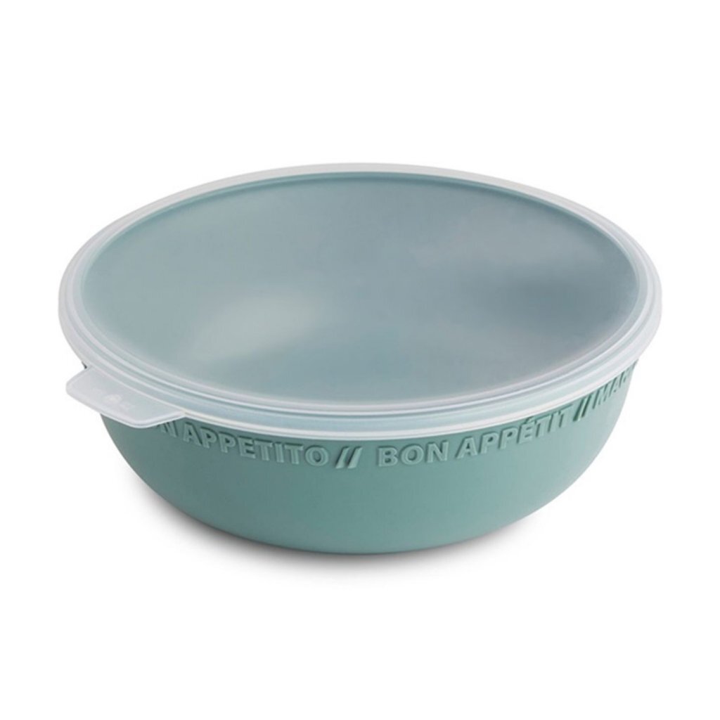 Rotho TRESA Bowl with Lid 1.02 L Mistletoe Green
