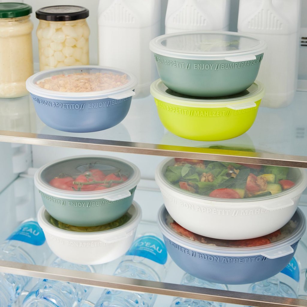 Rotho TRESA Bowl with Lid 1.02 L Mistletoe Green