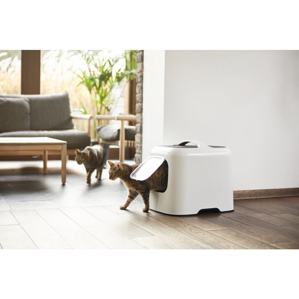 Rotho Cat Toilet House 51 x 39 x 40 cm White