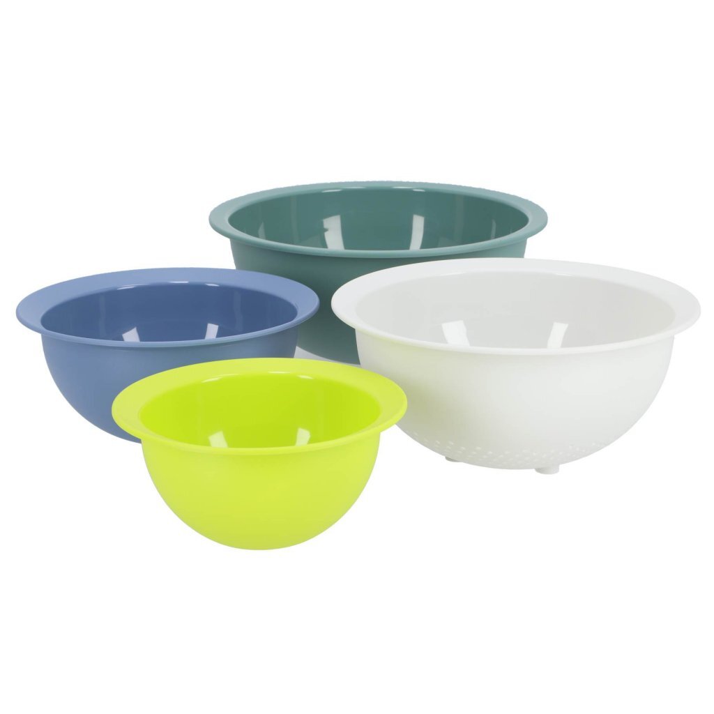 Rotho Caruba Bowl Set with Colander 4-piece