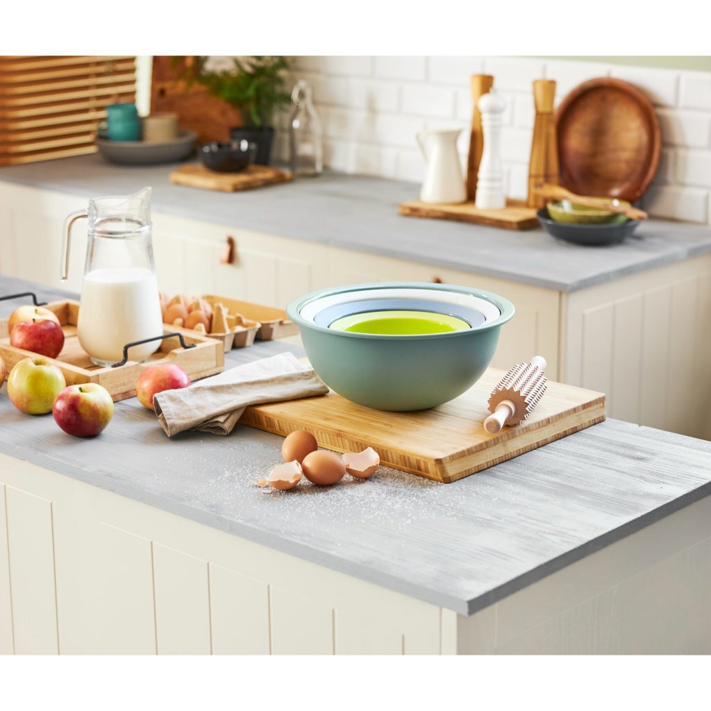 Rotho Caruba Bowl Set with Colander 4-piece