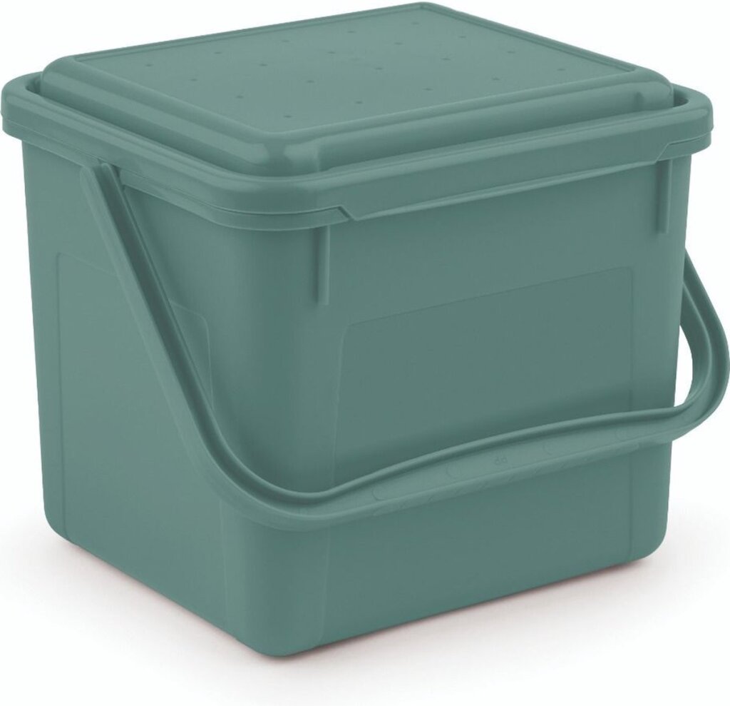 Rotho Bio Waste Bin 4.5 L Mistletoe Green