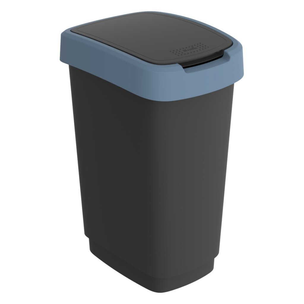 Rotho Twist Waste Bin 25 L Horizon Blue