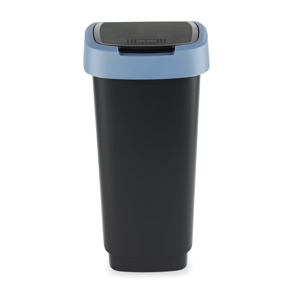 Rotho Twist Waste Bin 25 L Horizon Blue