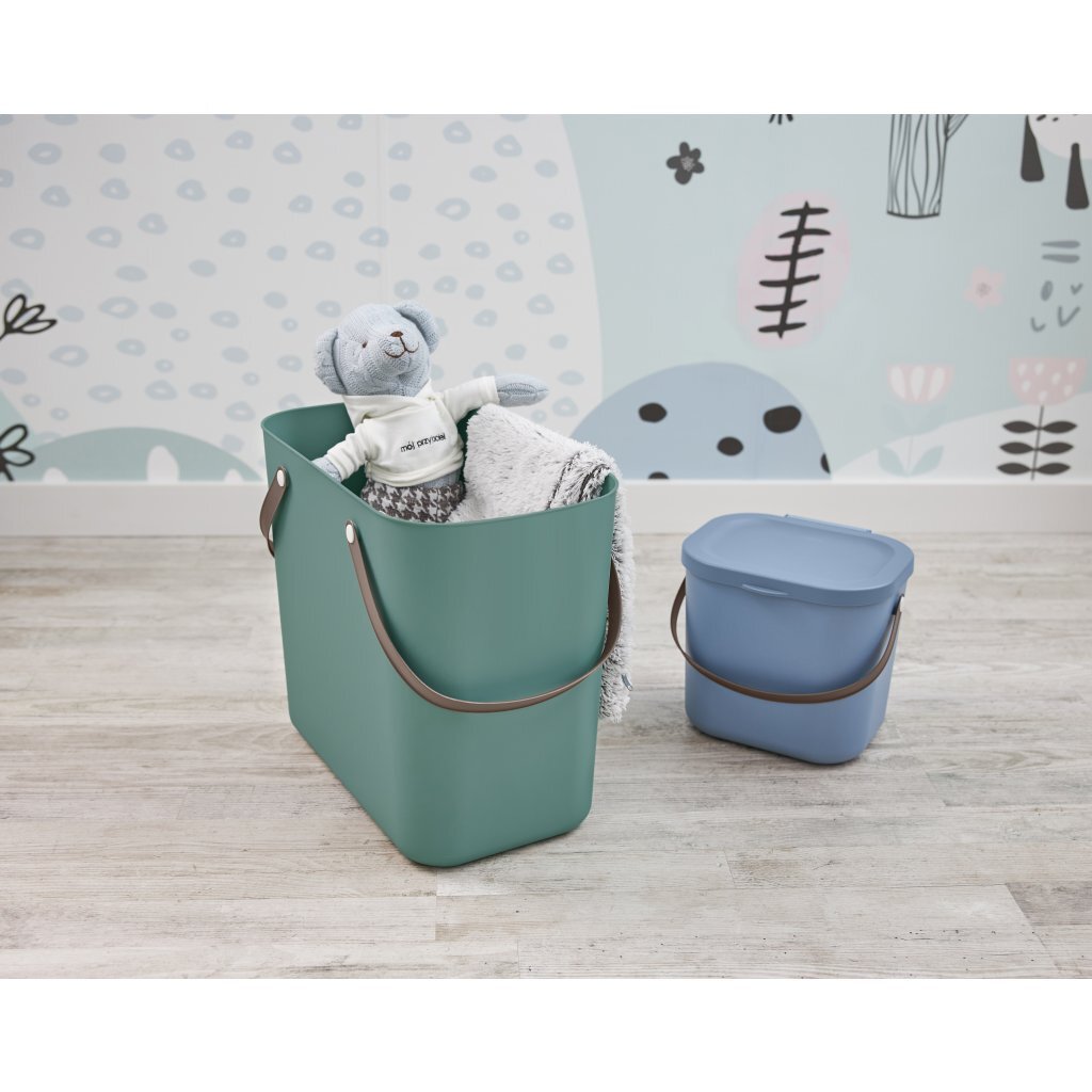 Rotho Albula Storage System 25 L Mistletoe Green