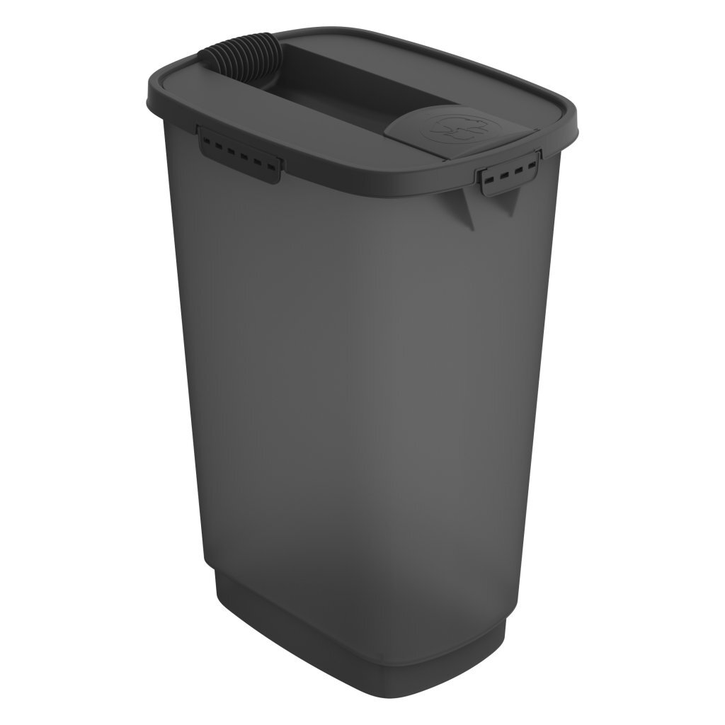 Rotho Cody Pet Food Container 50 L Anthracite/Transparent