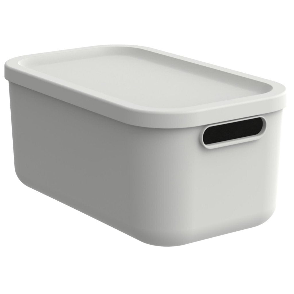 Rotho Albula Storage Box 12 L Mistletoe White
