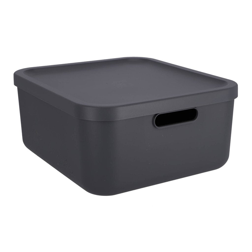 Rotho Albula Decorative Storage Box 20 L Anthracite