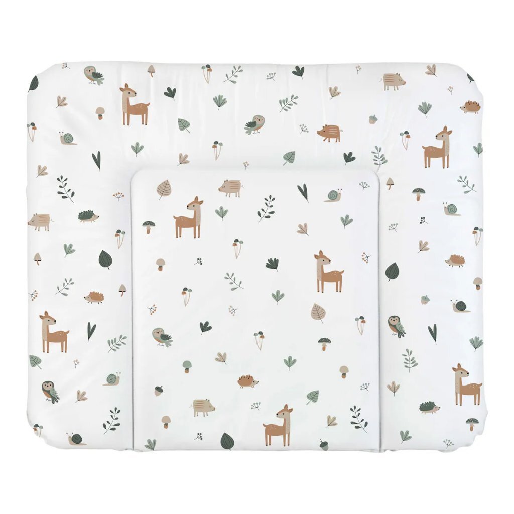 Rotho Changing Pad Forest Animals 85x72 cm White