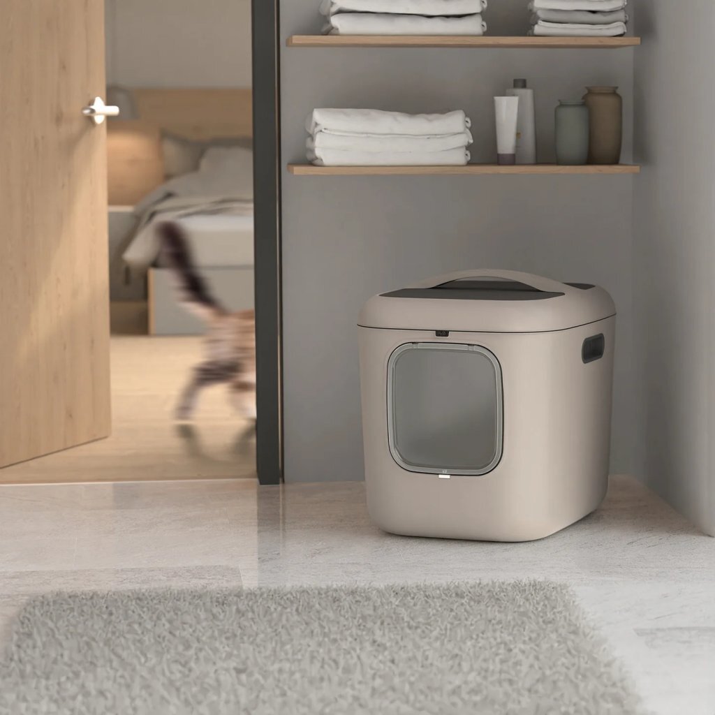Rotho MyPet Biala XL Cat Litter Box 61.4x49.2x57.6 cm Beige